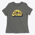 Iola Pennsylvania Sublime Sunset Women's Cotton T-Shirt additional view 1