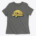 Ames New York Sublime Sunset Women's Cotton T-Shirt additional view 1