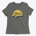 Hatch Utah Sublime Sunset Women's Cotton T-Shirt additional product view 1