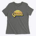 Queens New York Sublime Sunset Women's Cotton T-Shirt additional view 1