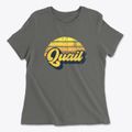 Quail Texas Sublime Sunset Women's Cotton T-Shirt additional product view 1