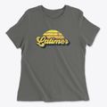 Latimer Kansas Sublime Sunset Women's Cotton T-Shirt additional product view 1