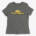 West Miami Florida Sublime Sunset Women's Cotton T-Shirt additional view 1