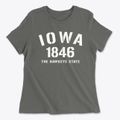 Iowa Established Women's Cotton T-Shirt additional view 1