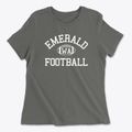 Emerald Washington Football Women's Cotton T-Shirt additional view 1