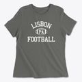 Lisbon Pennsylvania Football Women's Cotton T-Shirt additional view 1