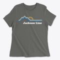 Jackson Line North Carolina Mountain View Women's Cotton T-Shirt additional view 1