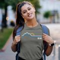 Elf North Carolina Mountain View Women's Cotton T-Shirt additional view 2