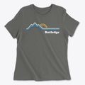 Rutledge Oregon Mountain View Women's Cotton T-Shirt additional view 1