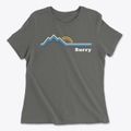 Surry New Hampshire Mountain View Women's Cotton T-Shirt additional view 1