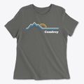 Comfrey Minnesota Mountain View Women's Cotton T-Shirt additional product view 1