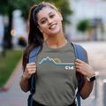 Cid North Carolina Mountain View Women's Cotton T-Shirt additional view 2