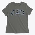 Atlanta New York Traditional Women's Cotton T-Shirt additional view 1