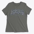 Jerusalem Vermont Traditional Women's Cotton T-Shirt additional product view 1