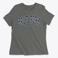 Salt Fork Oklahoma Traditional Women's Cotton T-Shirt additional product view 1