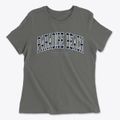 Paradise Beach New York Traditional Women's Cotton T-Shirt additional view 1