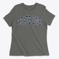 State Line New York Traditional Women's Cotton T-Shirt additional view 1
