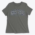 Great Falls Montana Traditional Women's Cotton T-Shirt additional view 1