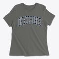 Okeechobee Florida Traditional Women's Cotton T-Shirt additional product view 1