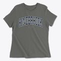 Kinderhook Ohio Traditional Women's Cotton T-Shirt additional product view 1