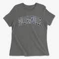 Williamsville New York Traditional Women's Cotton T-Shirt additional view 1