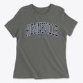 Higginsville New York Traditional Women's Cotton T-Shirt additional view 1