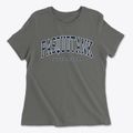 Pasquotank North Carolina Traditional Women's Cotton T-Shirt additional view 1