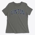 Vinton Iowa Traditional Women's Cotton T-Shirt additional view 1