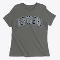Newtonburg Pennsylvania Traditional Women's Cotton T-Shirt additional view 1