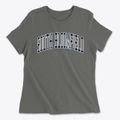 South Bloomfield New York Traditional Women's Cotton T-Shirt additional view 1