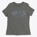 Long Plain Massachusetts Traditional Women's Cotton T-Shirt additional product view 1