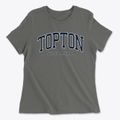 Topton North Carolina Traditional Women's Cotton T-Shirt additional view 1