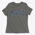 Mcloud Oklahoma Traditional Women's Cotton T-Shirt additional product view 1