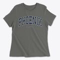 Phoenix Oregon Traditional Women's Cotton T-Shirt additional product view 1