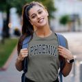 Phoenix Oregon Traditional Women's Cotton T-Shirt additional product view 2