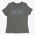 Towerville New York Traditional Women's Cotton T-Shirt additional view 1