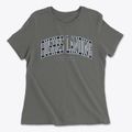 Bushes Landing New York Traditional Women's Cotton T-Shirt additional view 1