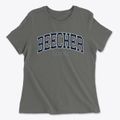 Beecher Illinois Traditional Women's Cotton T-Shirt additional product view 1