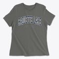 Raquette Lake New York Traditional Women's Cotton T-Shirt additional view 1