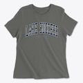 Lake Success New York Traditional Women's Cotton T-Shirt additional view 1