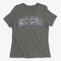 North Lakeville Massachusetts Traditional Women's Cotton T-Shirt additional view 1