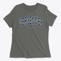 Vergennes Vermont Traditional Women's Cotton T-Shirt additional product view 1