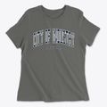 City Of Industry California Traditional Women's Cotton T-Shirt additional view 1