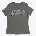 Charlestown Massachusetts Traditional Women's Cotton T-Shirt additional view 1