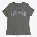 Lake Katrine New York Traditional Women's Cotton T-Shirt additional view 1