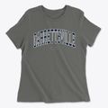 Garrettsville Ohio Traditional Women's Cotton T-Shirt additional view 1