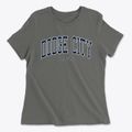 Dodge City Kansas Traditional Women's Cotton T-Shirt additional view 1