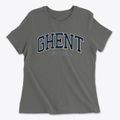 Ghent West Virginia Traditional Women's Cotton T-Shirt additional view 1