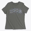 Staten Island New York Traditional Women's Cotton T-Shirt additional view 1
