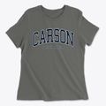 Carson North Dakota Traditional Women's Cotton T-Shirt additional view 1
